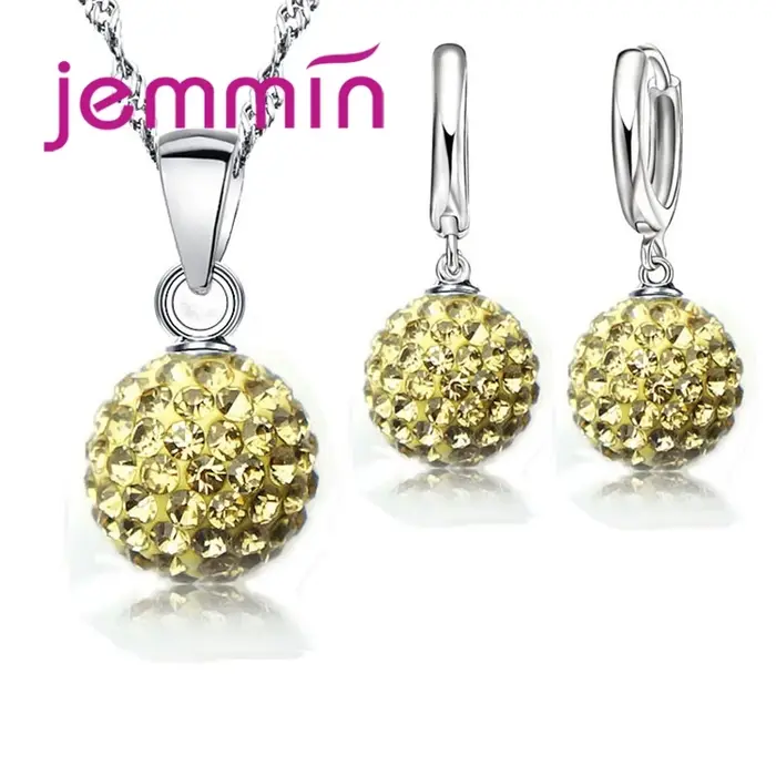 Ensemble de bijoux en argent Sterling 925