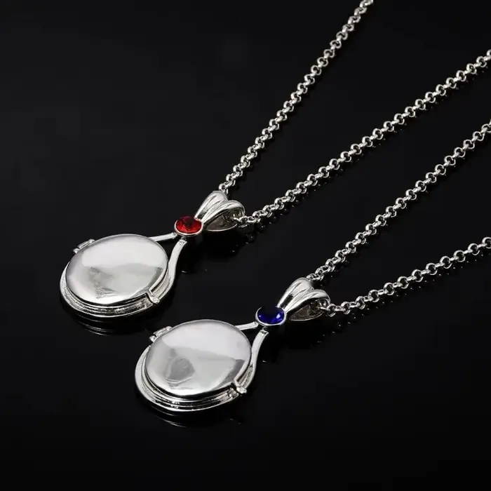 Collier sirène acrylique en forme de pendentif H2O pour femmes et filles trois styles de colliers océaniques fantaisie