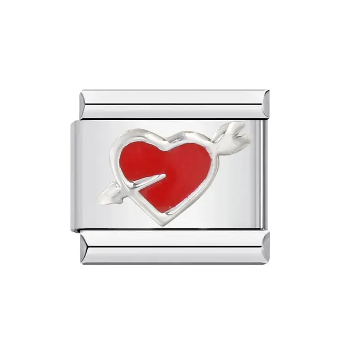 URING Y2k Bracelet à breloques italien liens coeurs amour amant chaîne à main Bracelet pendentif bri