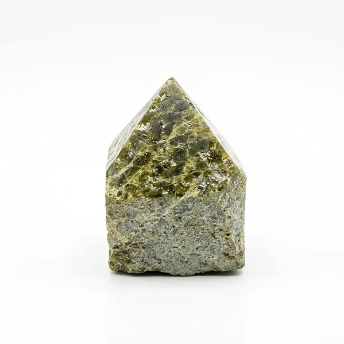 Gemstone Top Polished Points - Epidote A grade (approx 5-6 pieces)