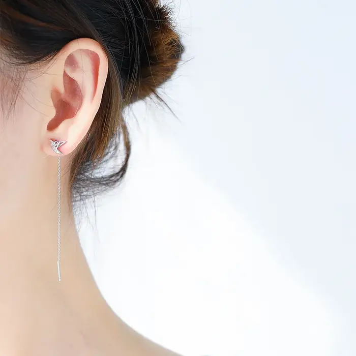 Boucles d'oreilles en argent 925 pour femmes