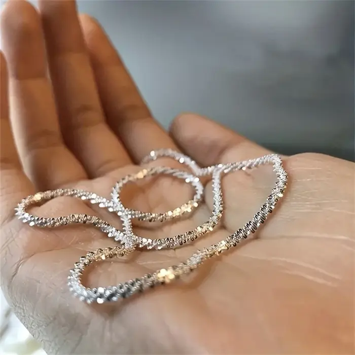 Collier en argent sterling S925 avec breloque haute pour femmes, bijou romantique et élégant pour occasions spéciales