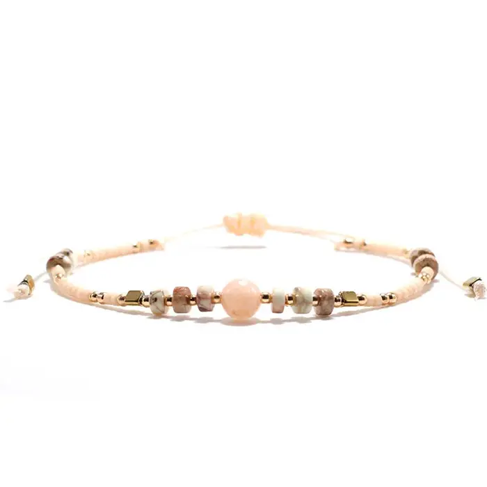 Nouveau bohême femmes chaîne Bracelet à la main tissage perles de rocaille Bracelet turc Braslet pet