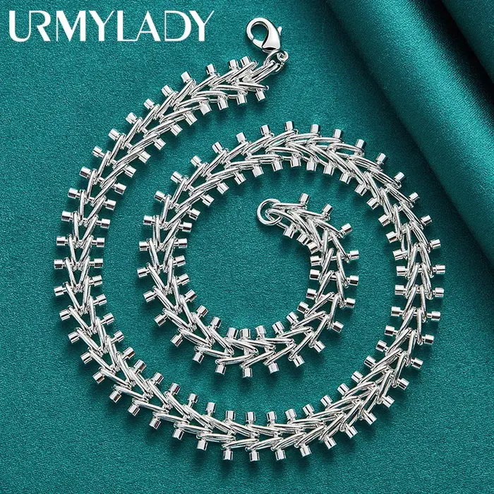 URMYLADY – collier de perles à Double rangée en argent Sterling 925 pour femmes