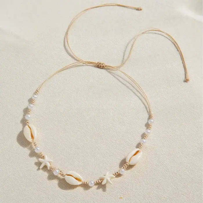 Collier ras du cou pour femmes et filles, style bohémien, tendance, court, bijoux pour la plage