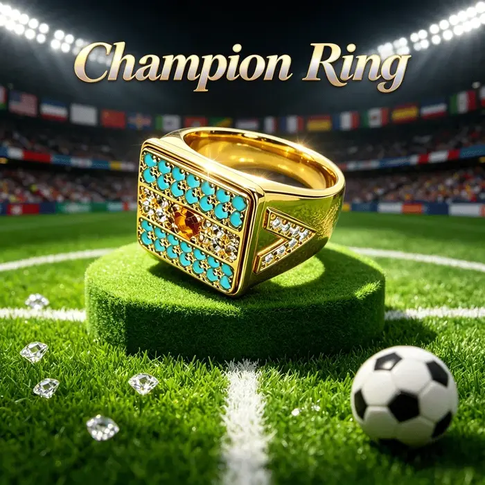 Bague de championnat en or