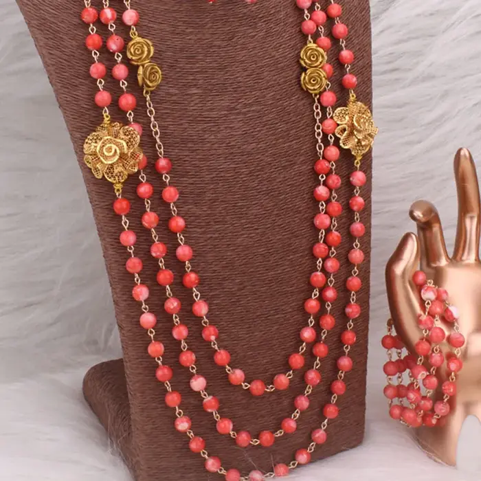 Dudo NigWin-Collier de perles pour femmes