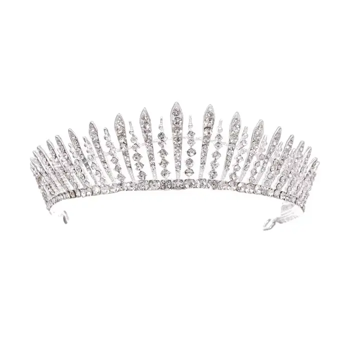 Nouvelle Couronne de Mariée en Cristal