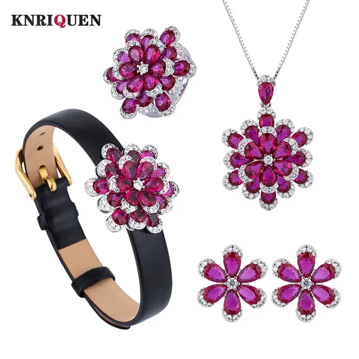 Ensembles de bijoux fins vintage pour femmes