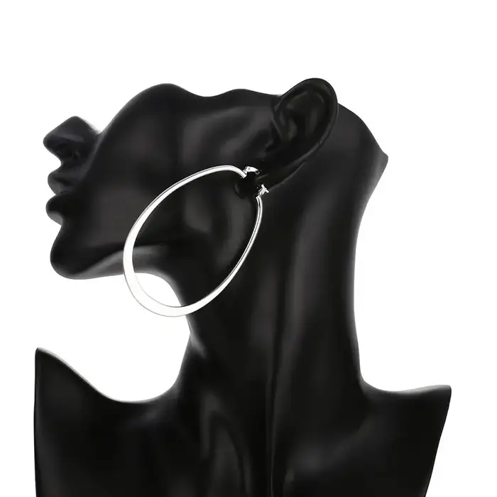 Boucles d'oreilles à breloques en argent Sterling 925