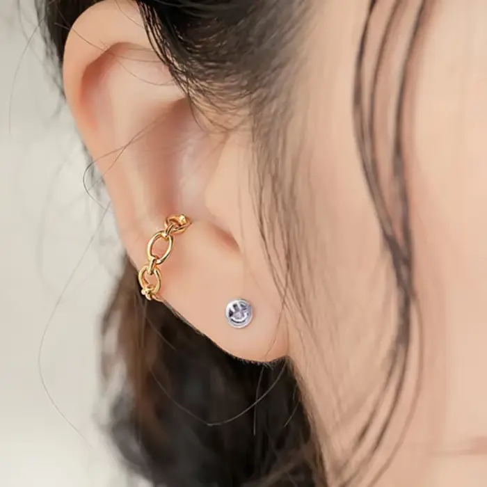 Boucles d'oreilles à tige en argent regardé 925 pour femmes, bijoux piercing coréens, cinq sens, visage souriant, cercle, tendance 2023, vente en gros