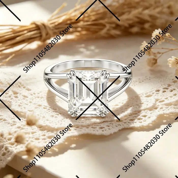 Bague solitaire minimaliste, style élégant pour un usage quotidien au bureau