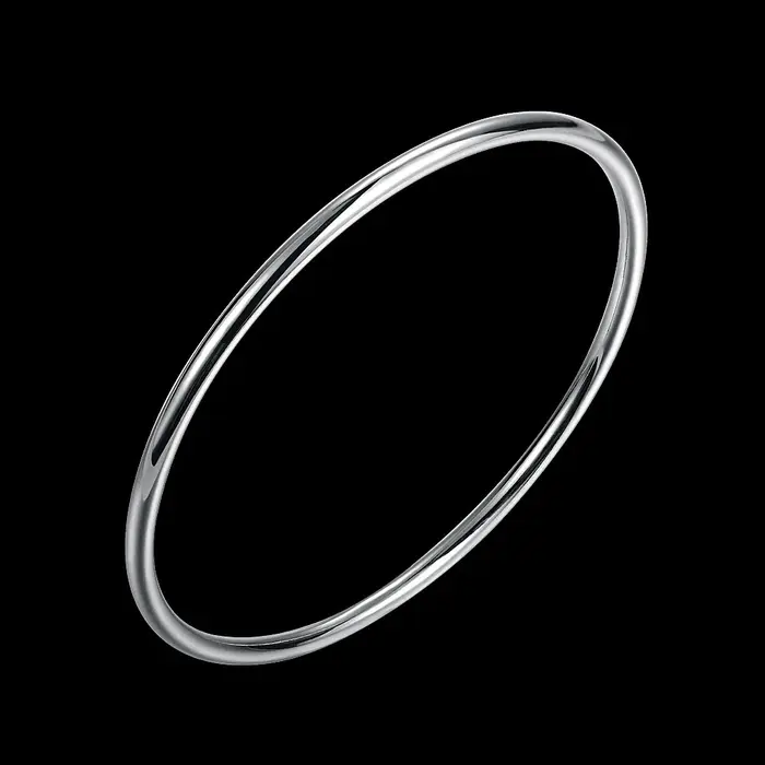 Bracelet en argent sterling 925 élégant et moderne pour femmes parties occasions spéciales cadeau d'anniversaire