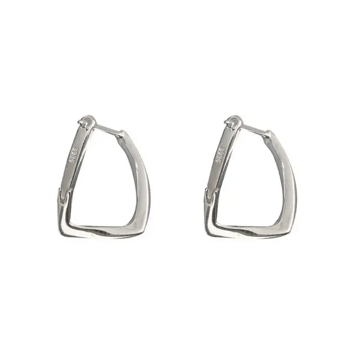 Boucles d'oreilles géométriques en argent Sterling 925 pour femmes, Piercing de mariage, qualité de 