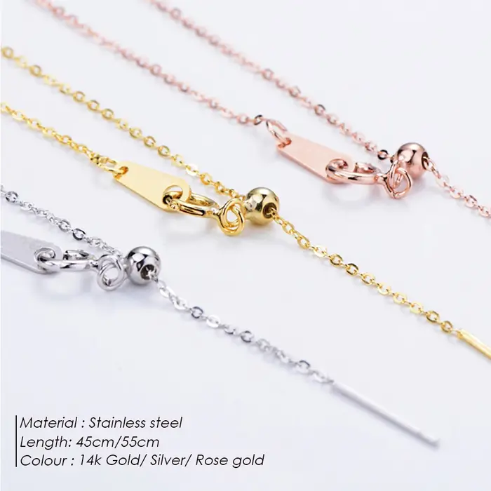 EManco – collier pendentif longue couche réglable