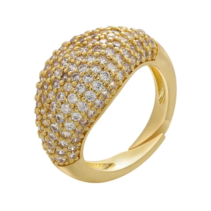 ZHUKOU – bague créative couleur or pour femmes