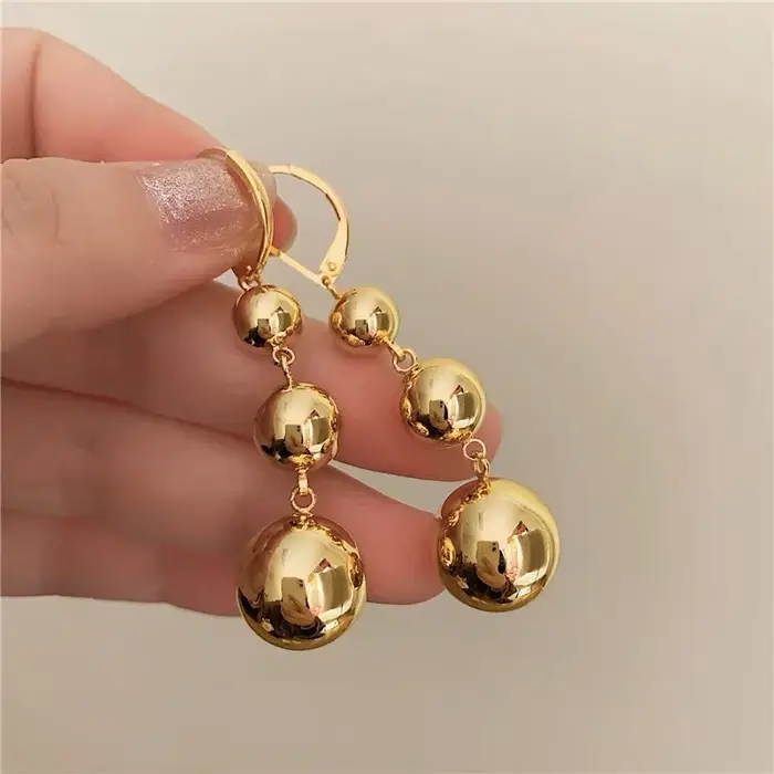 Boucles d'oreilles Punk en métal pour femmes