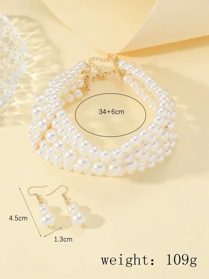 Nouvel ensemble de bijoux tendance pour femmes