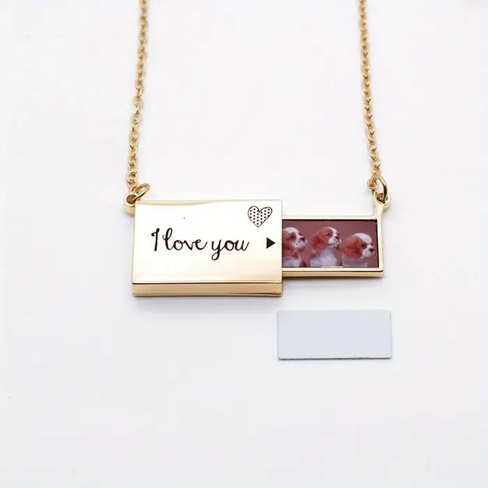 Collier avec image personnalisée, colliers à la mode avec nom personnalisé, adaptés à différentes ci