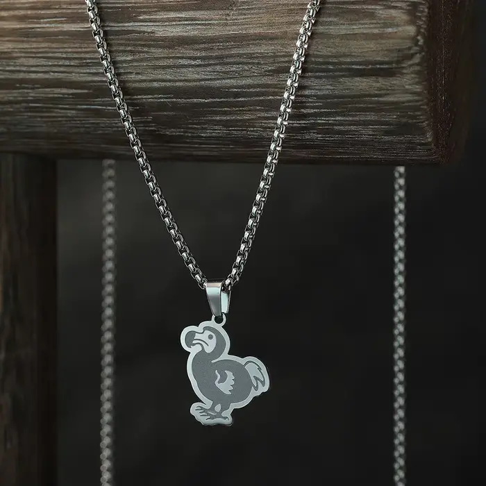 Kinitial Extinct Dodo – colliers en caoutchouc pour femmes
