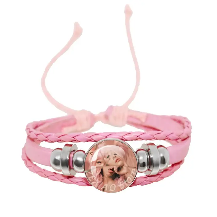 Bracelet Melanie M-Martinez HADES SACRIFICE, pendentif en verre cabochon, bracelet rose, bijoux à breloques, cadeaux créatifs