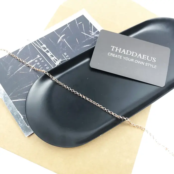 Collier chaîne Belcher rond