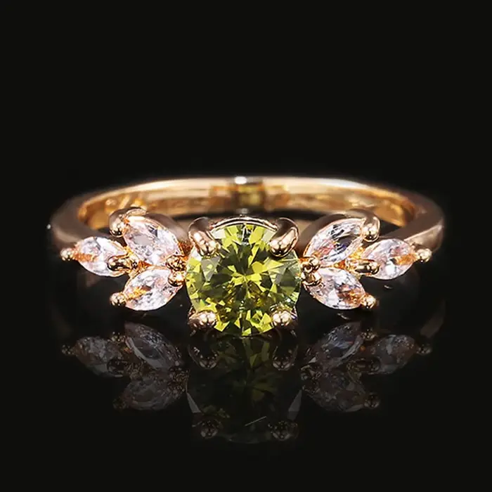 Huitan – bagues de fiançailles esthétiques pour femmes, bague de proposition Simple et élégante de b