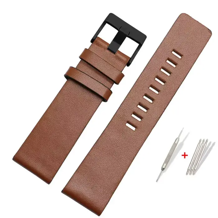 Bracelet en cuir de vache pour bracelet de montre DIESEL adapté à DZ7312 DZ4323 DZ7257 avec bracelet