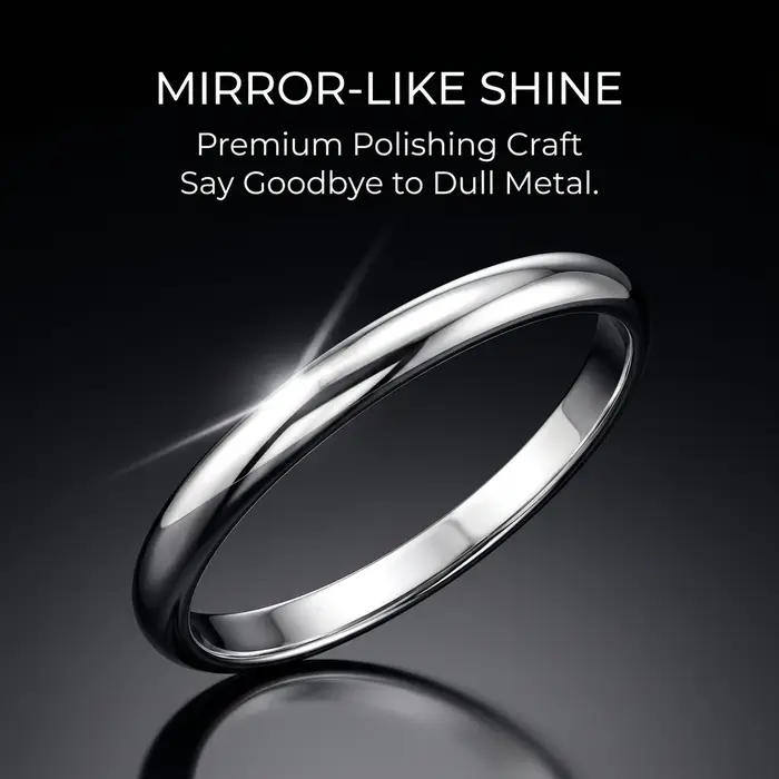 Bracelet rond couleur argent