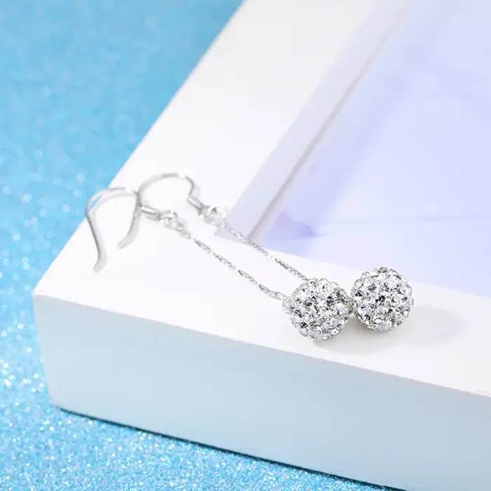 Boucles d'oreilles en argent Sterling 925