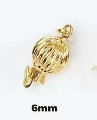 Collier de perles Sinya de haute qualité en promotion, fermoir connecteur en or pur 14k 18k (Au750 A
