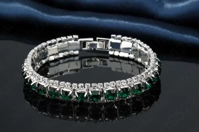 Bracelet et Bracelet en Zircon cubique brillant pour femmes