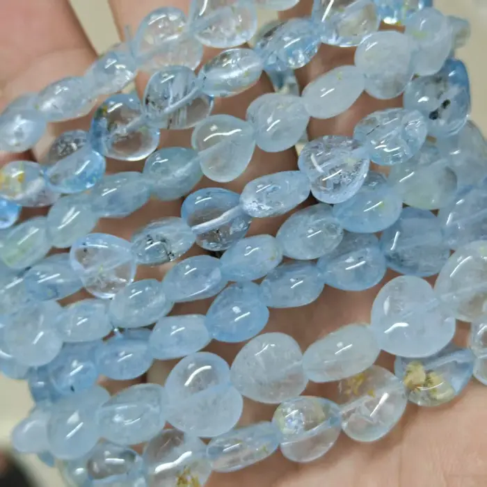 Bracelet en topaze naturelle du Brésil de qualité supérieure