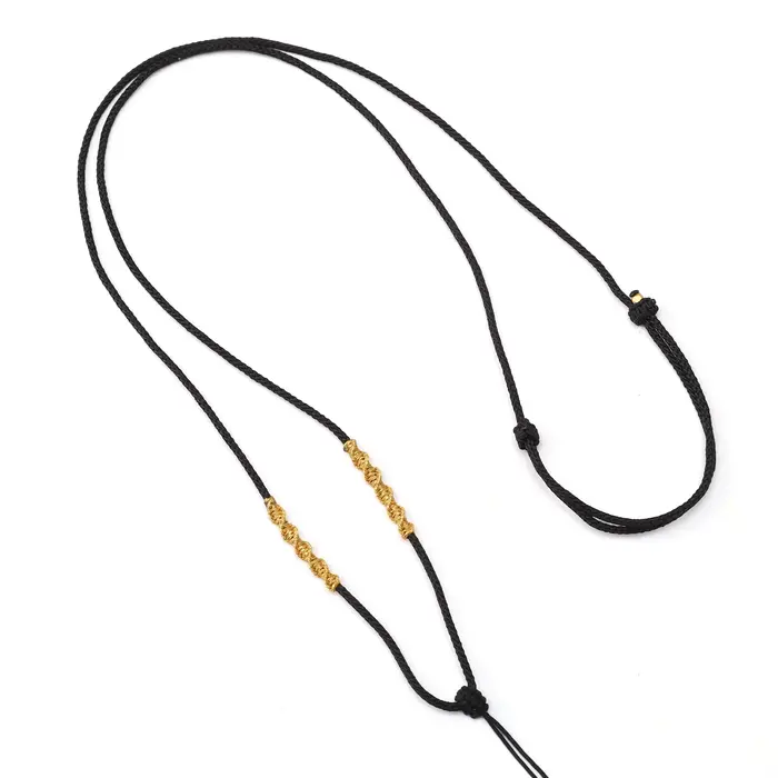 Accessoires de fabrication de bijoux, chaîne de collier tissée à la main avec perles pour bijoux, ch