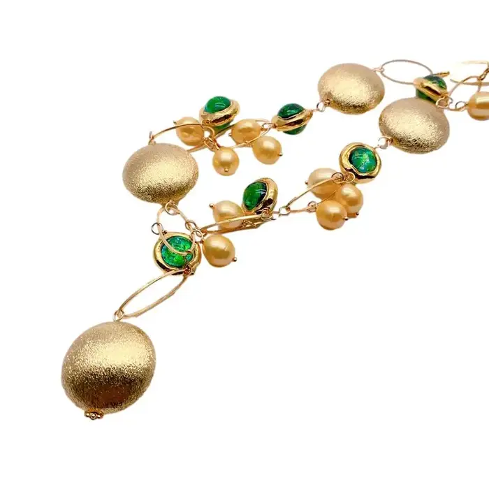 Y · YING – collier en forme de pièce de monnaie pour Femme