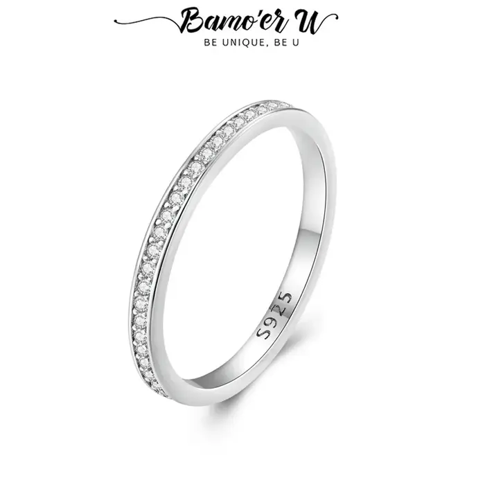 Bamoer – bague en argent Sterling 925 pour femmes