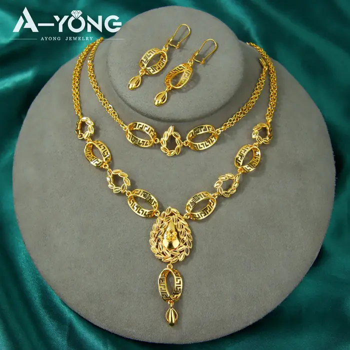 Parure de bijoux de mariage arabe