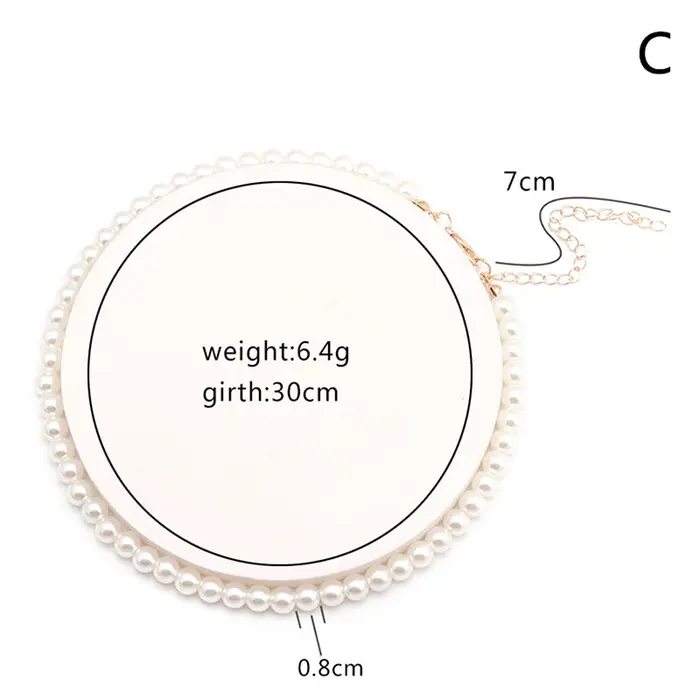 ChimWedding-Collier de perles pour femme, collier de perles, mode, grand, 216.239.