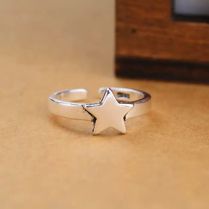 Nouveautés en argent sterling 925, bagues étoile pour femme, bijoux de luxe, accessoires, vente en gros, offres, tendances 2023, GaaBou