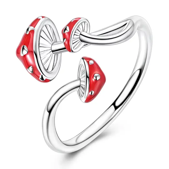 Bague en argent sterling 925 sertie de zirconium blanc élégante à offrir pour femme occasions spéciales engagement💍