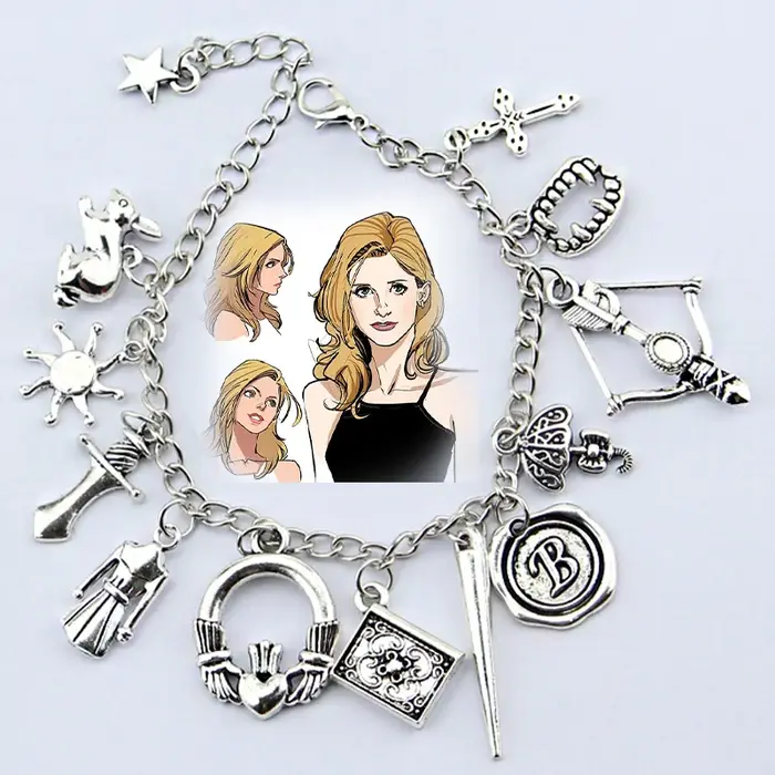 Bracelet à Breloques en Alliage pour Femme et Homme