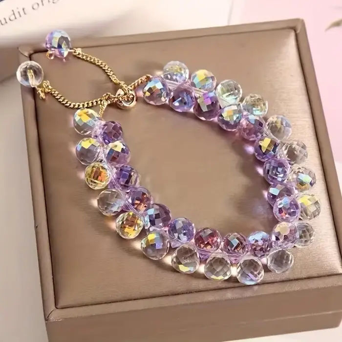 Bracelet en perles de pierre