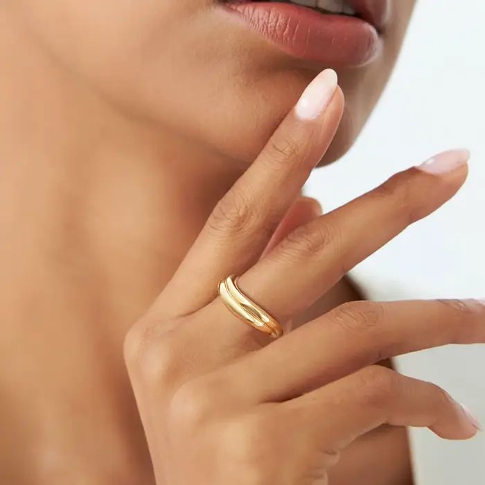 Bague à nœud d'amour pour femmes