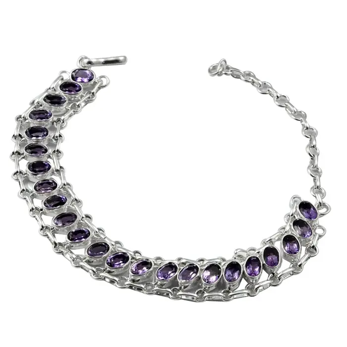 Bracelet en labradorite véritable, bijoux pour femmes, cadeau