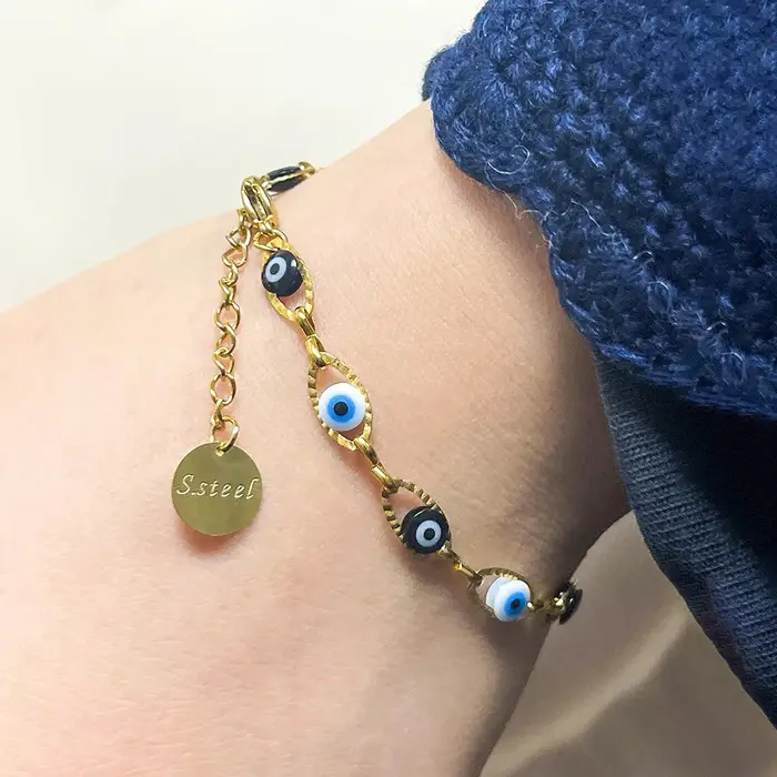 May @ RZ Bracelet en acier inoxydable pour hommes et femmes