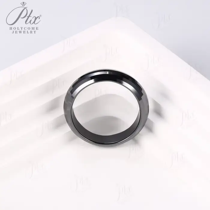 Bague en moissanite en gros, design unisexe exquis et élégant, idéale comme cadeau de fête ou access
