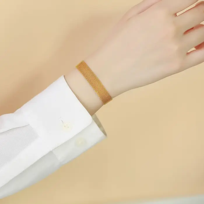 Bracelets en maille de 10mm pour femmes
