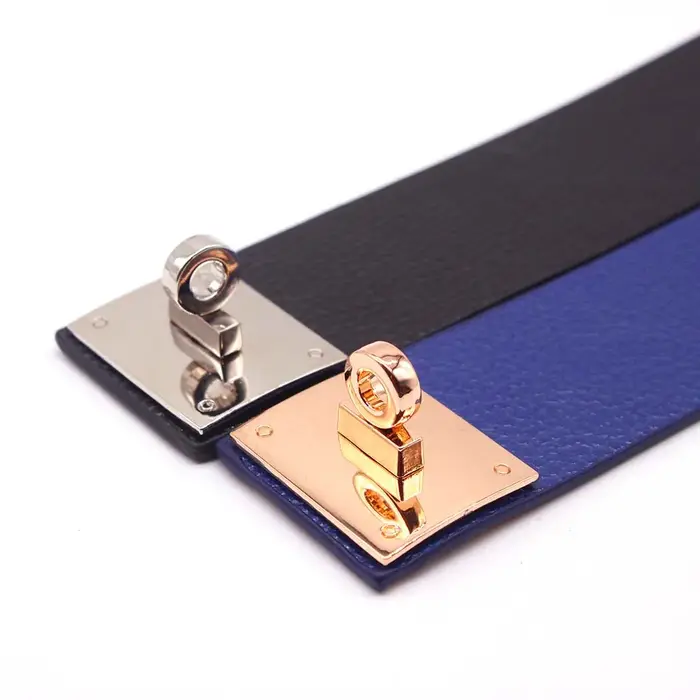 Bracelets en cuir doré pour Femme