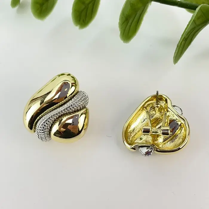 Ensemble de bijoux tendance de luxe plaqué or de Dubaï