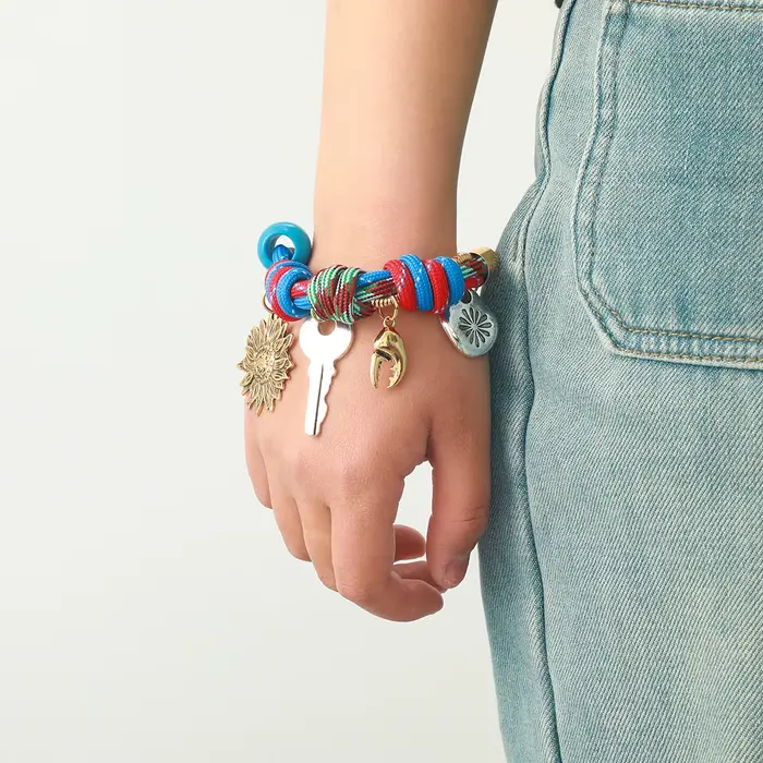 ZAA tendance femmes bijoux Boho fleur irrégulière pendentif tresse corde torsions colliers ras du co